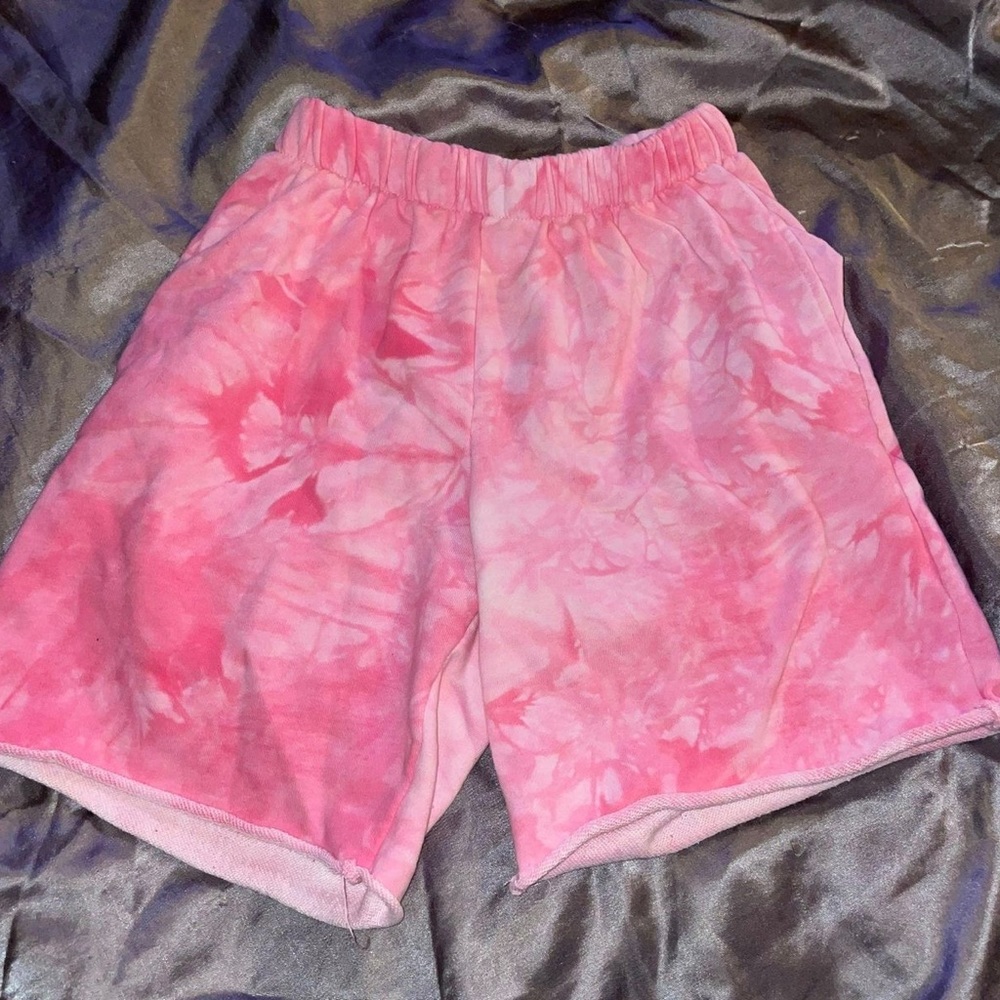 ADIKA pink lounge shorts
